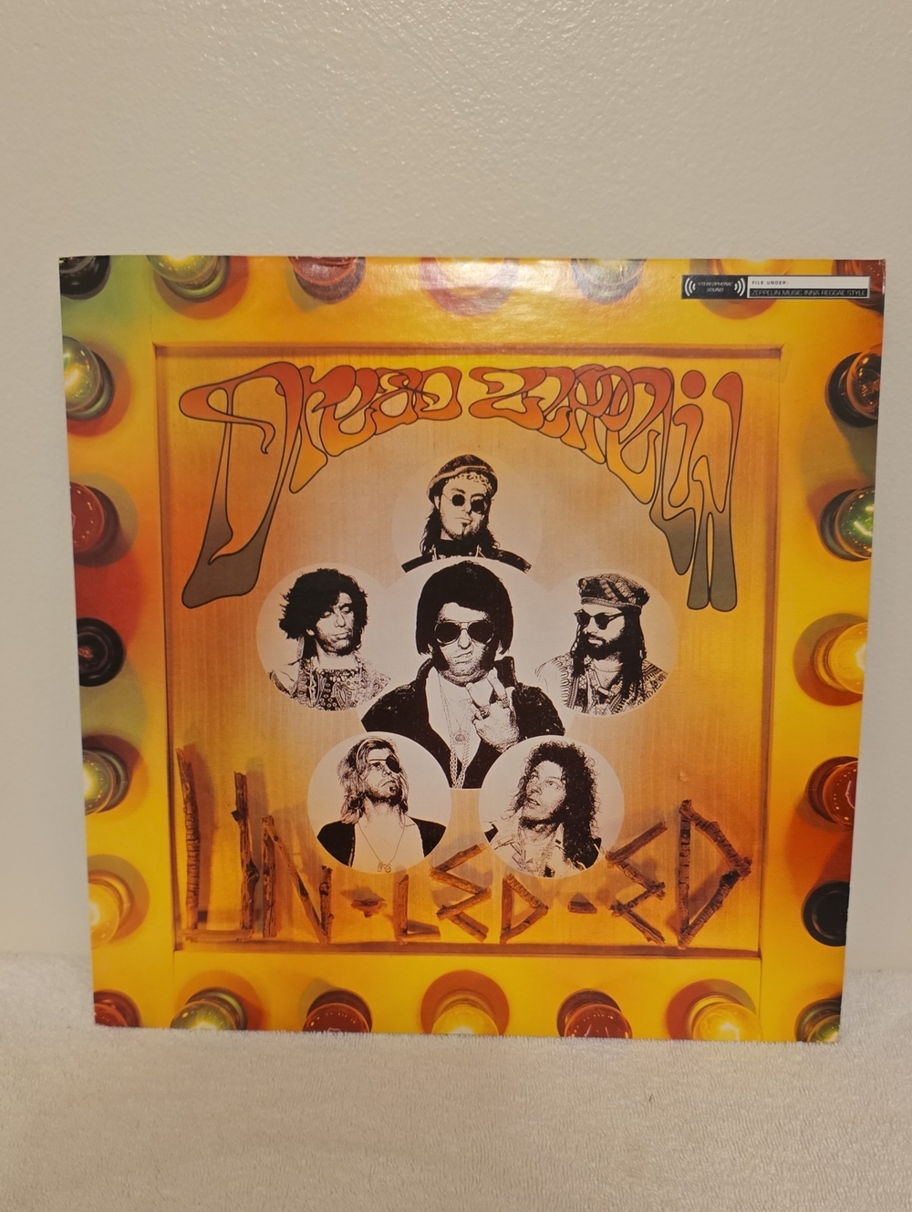 Vintage  Dread Zepplin Un-Led- Ed Vinyl Album